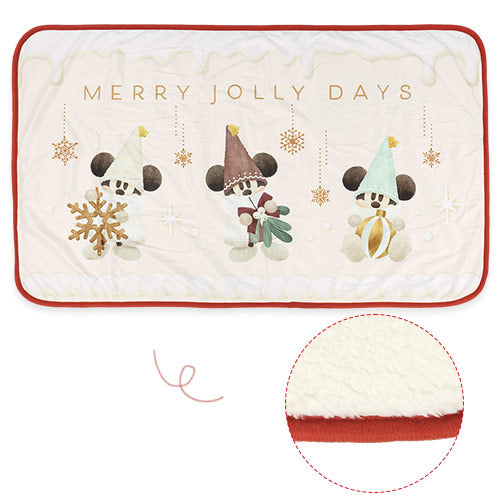TDR - 2025 Mickey Christmas fairy "Lil Lin Lin" Merry Jolly Days Collection x Blanket with Mickey Christmas fairy "Lil Lin Lin" Shaped Storage Bag Set  (Release Date: Nov 10, 2025)