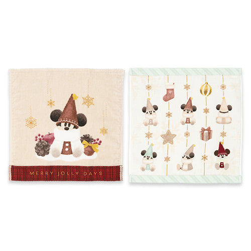 TDR - 2025 Mickey Christmas fairy "Lil Lin Lin" Merry Jolly Days Collection x Mini Towels Set (Release Date: Nov 10, 2025)