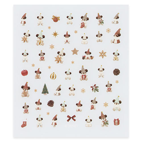 TDR - 2025 Mickey Christmas fairy "Lil Lin Lin" Merry Jolly Days Collection x Nail Stickers Set (Pre Order,  Ship Out Date July 2026)