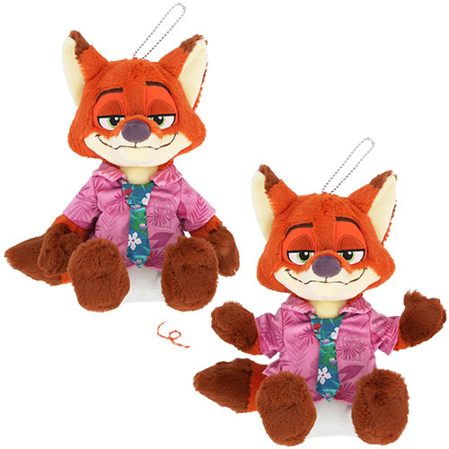 TDR - Zootopia World Undercover Mission Collection x Nick Wilde "Poseble" Plushy Pencil Case (Release Date: Nov 26, 2025)