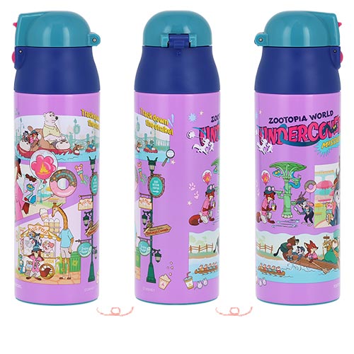 TDR - Zootopia World Undercover Mission Collection x Stainless Steel Bottle (Release Date: Nov 26, 2025)