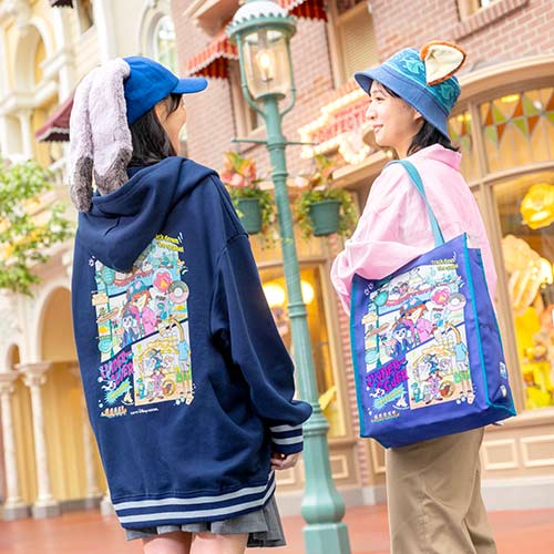 TDR - Zootopia World Undercover Mission Collection x Zip Hoodie for Adults (Release Date: Nov 26, 2025)