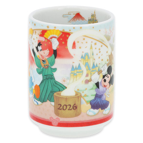 TDR - 2026 Happy New Year Mickey & Friends Collection x Mickey & Friends Tea Cup (Release Date: Dec 1, 2025)