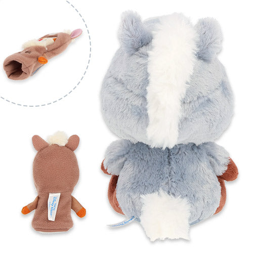 TDR - 2026 Happy New Year Mickey & Friends Collection x Chip Year of the Horse Zodiac Plush Toy with Dale Finger Puppet (Release Date: Nov 17, 2025)