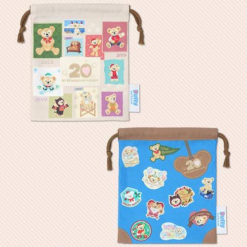 TDR - 20 Memories with Duffy Collection x Drawstring Bags Set of 2 (Release Date: Dec 18, 2025)