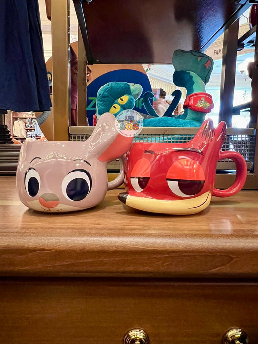 DLR/WDW - Zootopia - Nick Wilde Face Icon 3D Ceramic Mug