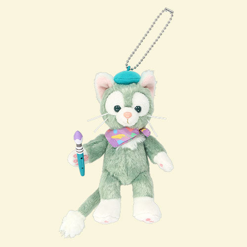 TDR - Duffy & Friends x Gelatoni Holding Paintbrush Plush Keychain