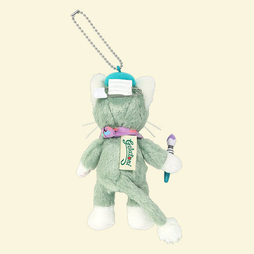 TDR - Duffy & Friends x Gelatoni Holding Paintbrush Plush Keychain (Release Date: Dec 18, 2025)