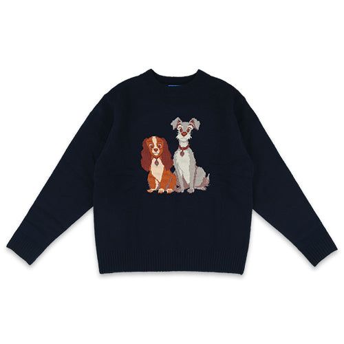 TDR - 2025 Lady & the Tramp Retro & Classic" Collection x Sweater for Adults (Release Date: Dec 26, 2025)