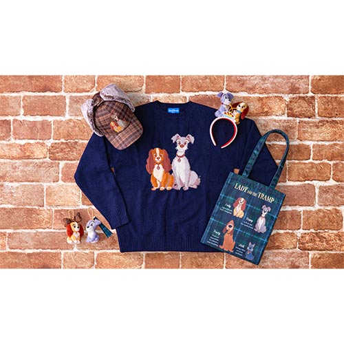TDR - 2025 Lady & the Tramp Retro & Classic" Collection x Sweater for Adults (Release Date: Dec 26, 2025)