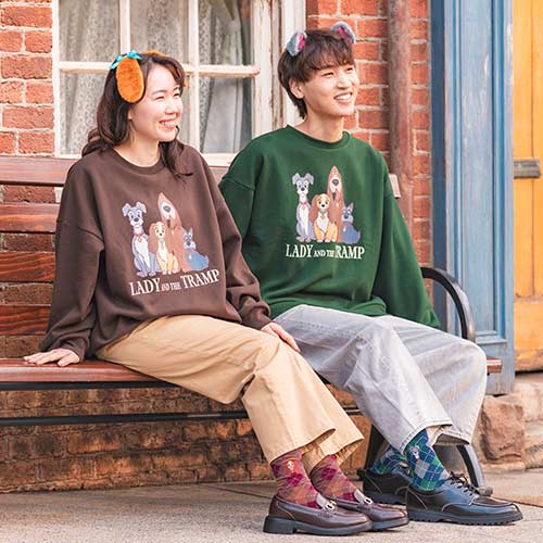 TDR - 2025 Lady & the Tramp Retro & Classic" Collection x Lady Socks Size: 25 to 27 cm (Release Date: Dec 26, 2025)