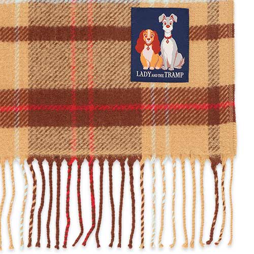 TDR - 2025 Lady & the Tramp Retro & Classic" Collection x Scarf for Adults (Release Date: Dec 26, 2025)