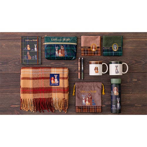 TDR - 2025 Lady & the Tramp Retro & Classic" Collection x Scarf for Adults (Release Date: Dec 26, 2025)