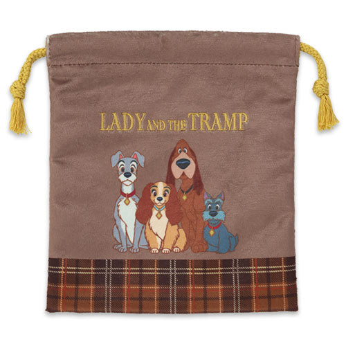 TDR - 2025 Lady & the Tramp Retro & Classic" Collection x Drawstring Bag/Pouch (Release Date: Dec 26, 2025)