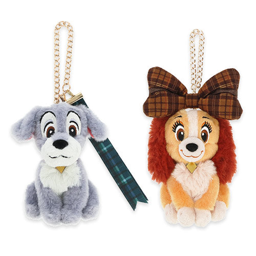 TDR - 2025 Lady & the Tramp Retro & Classic" Collection x Plush Keychains Set of 2 (Release Date: Dec 26, 2025)