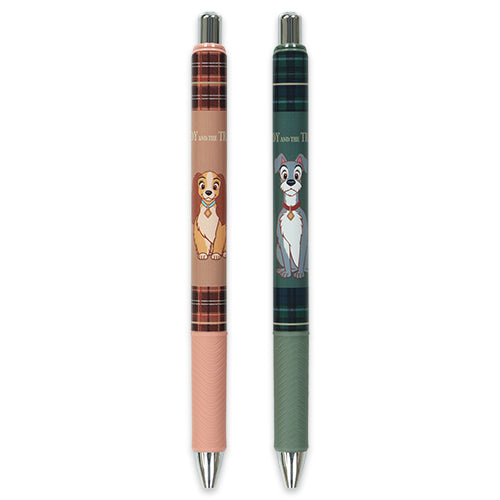 TDR - 2025 Lady & the Tramp Retro & Classic" Collection x Pentel EnerGel Ballpoint Pens Set of 2 (Release Date: Dec 26, 2025)