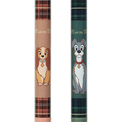 TDR - 2025 Lady & the Tramp Retro & Classic" Collection x Pentel EnerGel Ballpoint Pens Set of 2 (Release Date: Dec 26, 2025)
