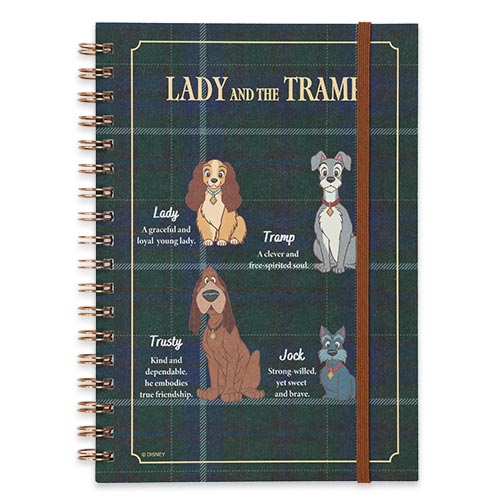 TDR - 2025 Lady & the Tramp Retro & Classic" Collection x Notebook (Release Date: Dec 26, 2025)
