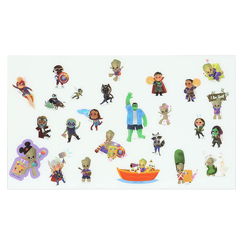 TDR - "It's a Small World with Groot x Marvel" Collection x Sticket Set (Release Date: Dec 26, 2025)