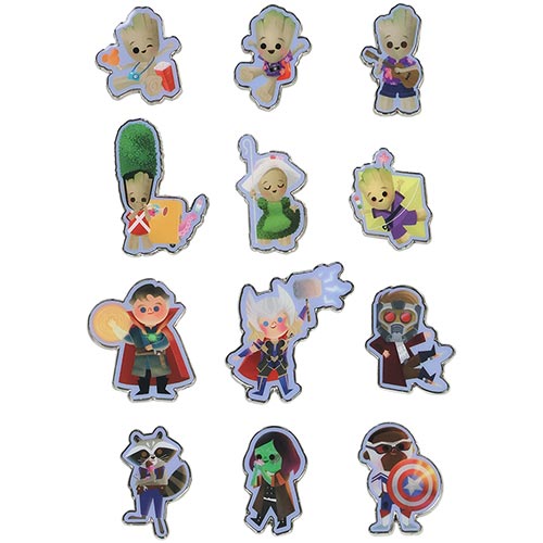TDR - "It's a Small World with Groot x Marvel" Collection x Mystery Pin Badge Single Bag (Release Date: Dec 26, 2025)