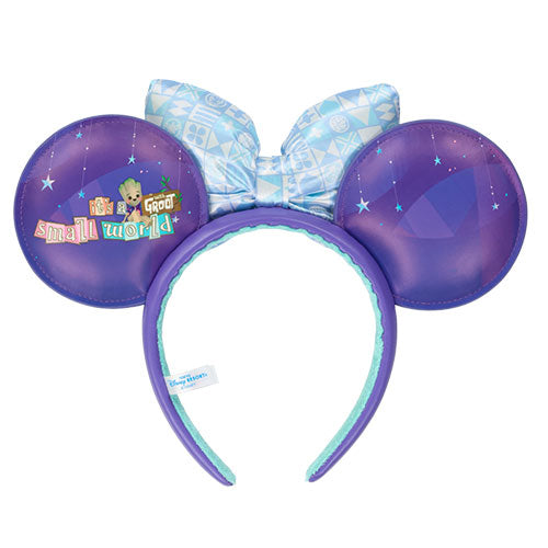 TDR - "It's a Small World with Groot x Marvel" Collection x Minnie Mouse Ear Headband (Release Date: Dec 26, 2025)