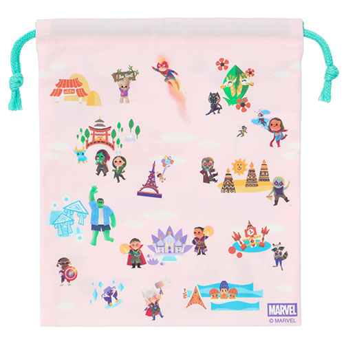 TDR - "It's a Small World with Groot x Marvel" Collection x Drawstring Bag (Release Date: Dec 26, 2025)