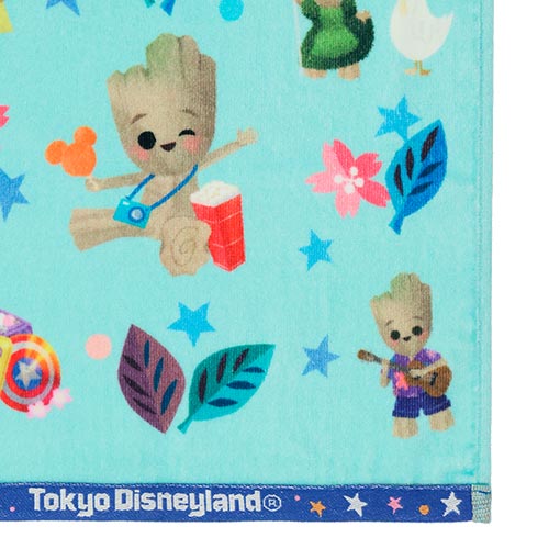 TDR - "It's a Small World with Groot x Marvel" Collection x Hand Towel (Release Date: Dec 26, 2025)