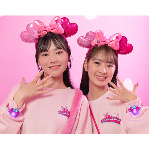 TDR - Minnie Mouse Funderland 2026 Collection x Minnie Mouse Heart Shaped Ear Headband (Release Date: Jan 13, 2026)
