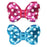 TDR - Minnie Mouse Funderland 2026 Collection x Shiny Pink & Blue Ribbons Snaps Set of 2 (Release Date: Jan 13, 2026)