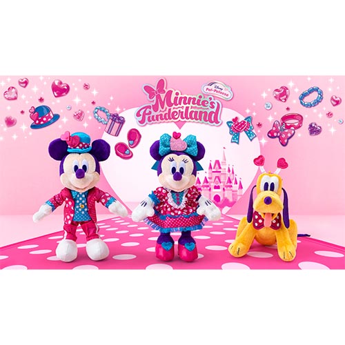 TDR - Minnie Mouse Funderland 2026 Collection x Mickey Mouse Plush Keychain (Release Date: Jan 13, 2026)