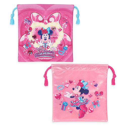 TDR - Minnie Mouse Funderland 2026 Collection x Drawstring Bags Set of 2 (Release Date: Jan 13, 2026)