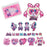 TDR - Minnie Mouse Funderland 2026 Collection x Stickers Set with Zip Case (Release Date: Jan 13, 2026)