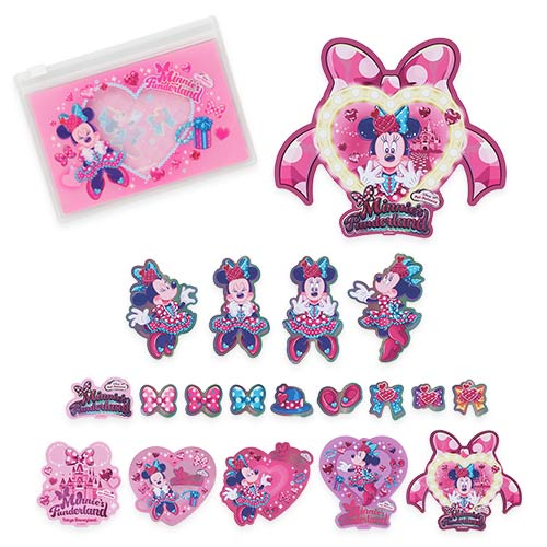 TDR - Minnie Mouse Funderland 2026 Collection x Stickers Set with Zip Case (Release Date: Jan 13, 2026)