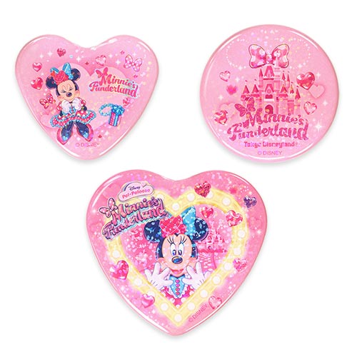 TDR - Minnie Mouse Funderland 2026 Collection x Button Badges Set of 3 (Release Date: Jan 13, 2026)