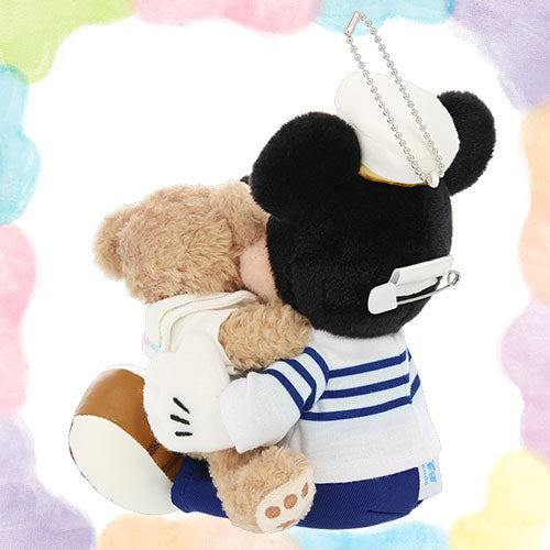 TDR - Duffy & Friends "Heartfelt Letters of Friendship" Collection x Mickey & Duffy Plush Keychain (Release Date: Jan 8, 2026)
