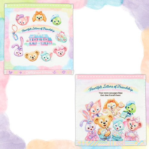 TDR - Duffy & Friends "Heartfelt Letters of Friendship" Collection x Mini Towel Set (Release Date: Jan 8, 2026)