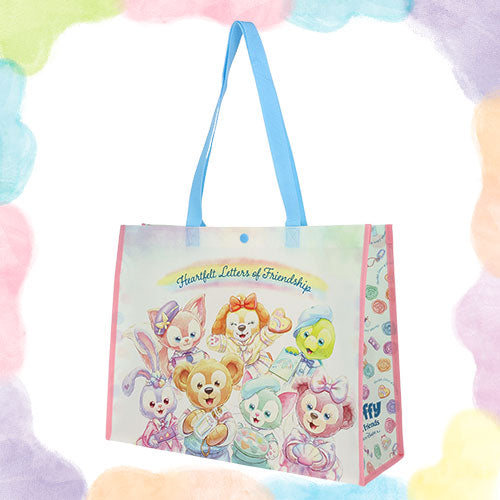TDR - Duffy & Friends "Heartfelt Letters of Friendship" Collection x Eco Shopping Tote (Release Date: Jan 8, 2026)