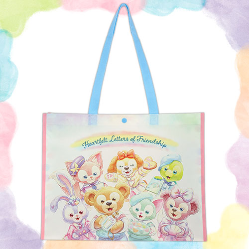 TDR - Duffy & Friends "Heartfelt Letters of Friendship" Collection x Eco Shopping Tote (Release Date: Jan 8, 2026)