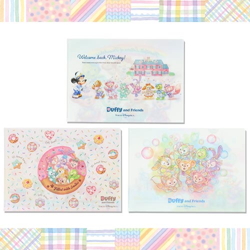 TDR - Duffy & Friends "Heartfelt Letters of Friendship" Collection x Clear Folder Set (Release Date: Jan 8, 2026)