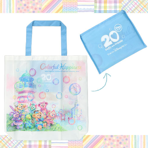 TDR - Duffy & Friends "Heartfelt Letters of Friendship" Collection x Foldable Eco Shopping Tote (Release Date: Jan 8, 2026)
