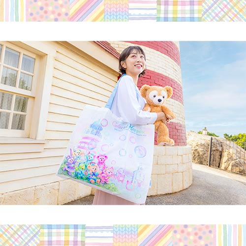 TDR - Duffy & Friends "Heartfelt Letters of Friendship" Collection x Foldable Eco Shopping Tote (Release Date: Jan 8, 2026)