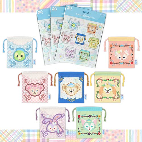 TDR - Duffy & Friends "Heartfelt Letters of Friendship" Collection x Mystery Drawstring Pouch Single Bag (Release Date: Jan 8, 2026)