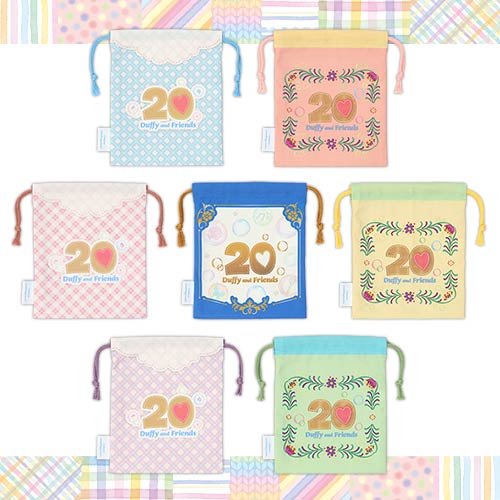 TDR - Duffy & Friends "Heartfelt Letters of Friendship" Collection x Mystery Drawstring Pouch Single Bag (Release Date: Jan 8, 2026)