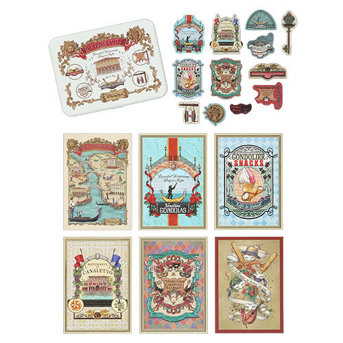 TDR - Disney Story Beyond 2025 Palazzo Canal" Collection x Postcards & Stickers Box Set (Release Date: Jan 13, 2026)