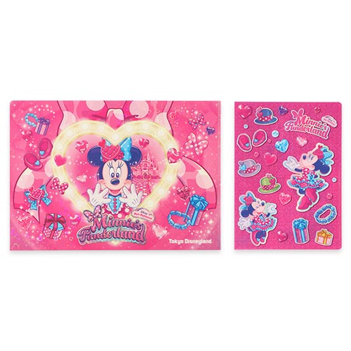 TDR - Minnie Mouse Funderland 2026 Collection x Clear Folders Set of 2 (Release Date: Jan 13, 2026)