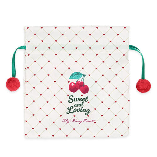 TDR - 2026 Minnie Mouse with the Cherry on Top Collection x Drawstring Pouch (Releaase Date: Feb 5, 2026)