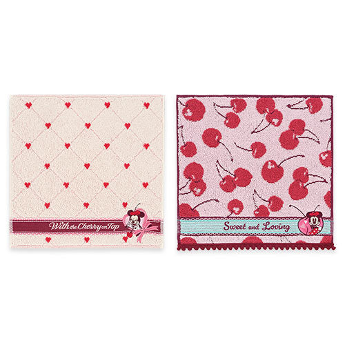 TDR - 2026 Minnie Mouse with the Cherry on Top Collection x Mini Towels Set of 2 (Releaase Date: Feb 5, 2026)