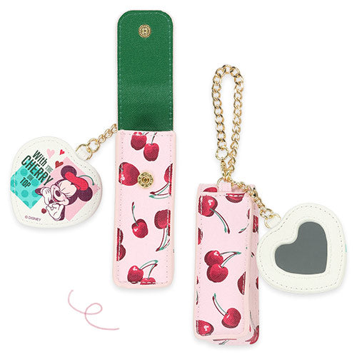TDR - 2026 Minnie Mouse with the Cherry on Top Collection x Lip Stick Case with Mirror (Releaase Date: Feb 5, 2026)