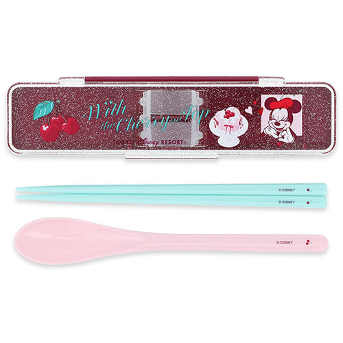 TDR - 2026 Minnie Mouse with the Cherry on Top Collection x Lunch Cutlery Set (Releaase Date: Feb 5, 2026)