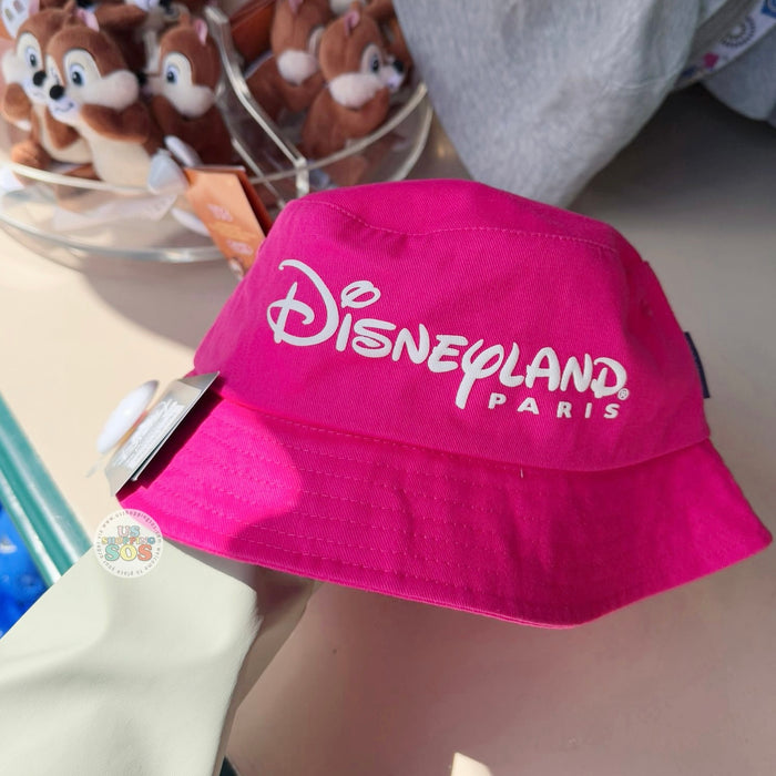 DLP - Paris Disneyland Bucket Hat for Adults (Color: Hot Pink)